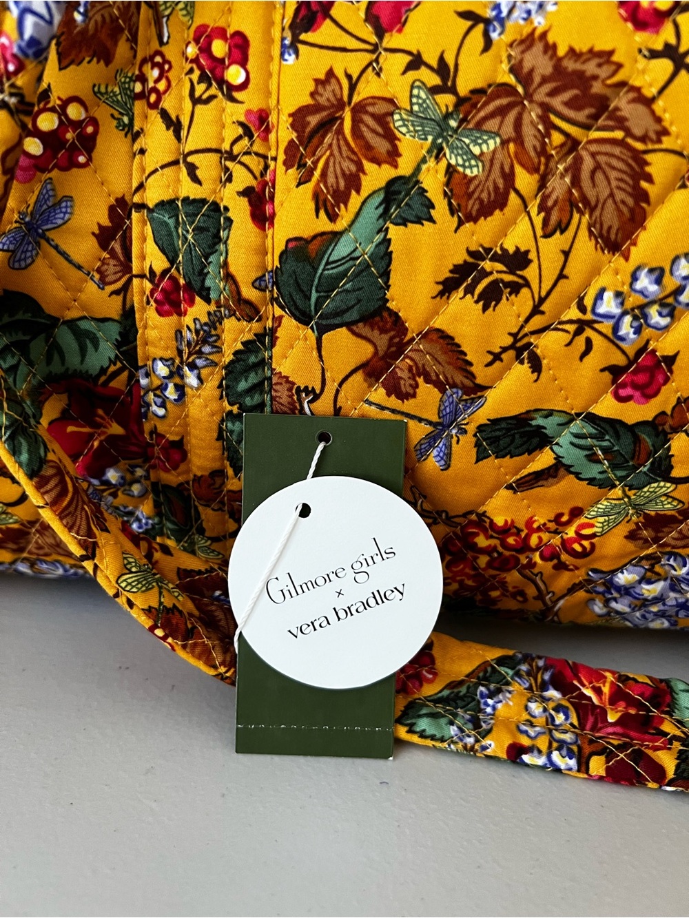 NWT Vera Bradley GILMORE GIRLS Duffel bag Autumn Floral - Picture 4 of 8